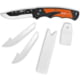 AccuSharp 3.5in Replacement Blades for the Replaceable Blade Razor Knife, Stainless Steel Blade/Blaze Orange, 741C