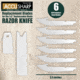 AccuSharp 3.5in Replacement Blades Only for the Replaceable Blade Razor Knife