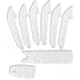 AccuSharp 3.5in Replacement Blades Only for the Replaceable Blade Razor Knife
