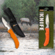 Accusharp Caping Knife 3 Blade Non Slip Grip W/sheath