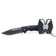AccuSharp Diamond PRO Lockback Combo, 4.5in Closed, 3.25in Satin SS Blade, Black G10 Handle, Thumb Stud, Pocket Clip, Includes Black/Silver Diamond Pro Two-Step Knife Sharpener, 723C