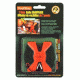Accusharp Sharp-n-easy 2-step Knife Sharpener Ceramic Blaze