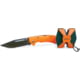 AccuSharp SharpNEasy Lockback Combo, 4.5in Closed, 3.25in Satin SS Blade, Orange G10 Handle, Pocket Clip, Thumb Stud, Includes Green/ Orange Sharpneasy Two Step Knife Sharpener, 721C