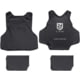 Ace Link Armor Cataphract 3.0 Level IIIA PE-X Soft Armor Panel Set, Black, Large, A-SAP-CIBV3-3APEX-L
