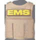 Ace Link Armor EMS Patch, Yellow On Coyote, B-TG-ID-EMS-YL-CBR