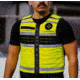 Ace Link Armor Anti-Stab Level IIIA High Visibility Bulletproof Vest, Yellow, Large, HGHVS-3AS1-LC-L-S Y