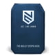 Ace Link Armor Level 3A Backpack Armor, Regular Aramid, Blue, 10x15in, A-SAP-3A-1015