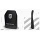 Ace Link Armor Level 4 SA Multi-Curve Armor Plate, Black, 10X12in, B-AP-4-1012-SIC-MC-SA