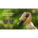 Acebeam Defender P17 LED Tactical Flashlight, Li-Ion Battery, 4900 Lumen, Black, 147x41x26mm, P17 Black