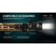 Acebeam L19 2.0 Long Range Flashlight, 21700 Li-Ion Battery, 2200 Lumen, Black, 163.8x60x25.4mm, L19 2.0 White SFT40