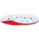 Acme Kastmaster Spoon, 1 3/4in, 1/4oz, Candy &amp; Pearl Red, SW10/CDY