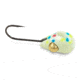 Acme Tungsten Sling Blade Ice Jig, Glow Wonderbread, Size 3, 3TS-GW