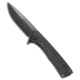 Acta Non Verba Knives Acta Non Verba Z100 Liner Lock Knife Black GRN 3.5" DLC Sleipner, Black, Sleipner, adult, BHQ-204250