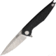 Acta Non Verba Knives Z300 Linerlock Folding Knife, 3.5 stonewash finish Sleipner tool steel blade, Black G10 handle, ANVZ300-010