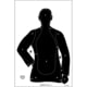 Action Target B-21E Economy 25 Yard Silhouette Target, Pack of 100, Black, B-21E BLACK