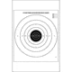 Action Target B-8 25 Yard Timed And Rapid Fire Bullseye Target 100 Per Case, Black, 21in x 24in, B-8-100