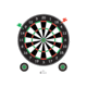Action Target DART-IV-100 DART-IV Paper 20 X 24 Dart Board Black/Gray/Gre