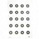 Action Target Military 3 Aimpoint Dot Training Target, Black and White, 23x35, 100 Per Box