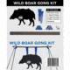 Action Target PT Boar Gong Target Kit, Black AT-131