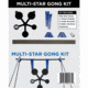 Action Target PT Multi Star Gong Target Kit, Black AT-132