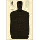 Action Target Standard Silhouette Target, Black, 24x45 Inch, B-27S-BLACK