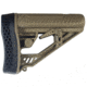 Adaptive Tactical EX Performance Adjustable M4-Style Stock for AR15/AR10 Carbines, Polymer, Flat Dark Earth, AT-02012-E