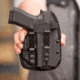 Adaptive Tactical Omnicarry Hoftac, Inside Waistband Holster, Fits 1911/2011, Kydex, Black, Right Hand, HT-01003-R
