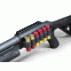 Adaptive Tactical Saddle Mount Shell Carrier - Remington 870/1100/1187, 12Ga, Black, AT-06100-R, EDEMO1