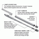 Adaptive Tactical Tac-Hammer Ruger 22 Charger Takedown Barrel/Rail Combo, Black/Black, AT-07016