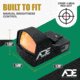ADE Advanced Optics RD3-009 1x Reflex Red Dot Sight