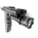 ADE Advanced Optics Dual Strobe Flashlight w/ Blue Laser Combo Sight, Black, HG23