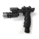 ADE Advanced Optics HG03 Rifle Vertical Foregrip Grip Flashlight/Green Laser Combo Sight, Black, HG03