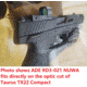 ADE Advanced Optics NUWA Micro Red Dot Sight, 2 MOA Reticle, Black, RD3-021