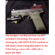 ADE Advanced Optics Optic Mount Plate, Ruger SR9, SR9c, SR40, SR40c, and SR45 Pistols, Black, Ruger SR9 Plate