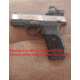 ADE Advanced Optics Optic Mount Plate, Ruger SR9, SR9c, SR40, SR40c, and SR45 Pistols, Black, Ruger SR9 Plate