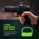ADE Advanced Optics RD3-006 1x Reflex Green Dot Sight w/Ruger Security 9 Optic Mount Plate