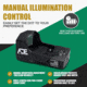 ADE Advanced Optics RD3-006X 1x Reflex Green Dot Sight w/Springfield XD, MOD.2 Optic Mount Plate
