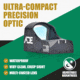 ADE Advanced Optics RD3-009 1x Reflex Red Dot Sight w/Taurus PT111 G2, Millennium G2 Optic Mount Plate