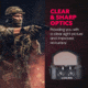 ADE Advanced Optics Delta Pro RD3-012 Motion Awake 1x Reflex Red Dot Sight w/Ruger Security 9 Optic Mounting Plate