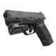ADE Advanced Optics Universal Laser Sight, Red, All full Size/Sub-Compact Handguns, Black, HR54