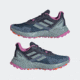 Adidas Terrex Soulstride Trailrunning Shoes - Womens, Wonder Steel/Magic Grey Met/Pulse Lilac, 9, GZ4079-9