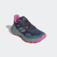 Adidas Terrex Soulstride Trailrunning Shoes - Womens, Wonder Steel/Magic Grey Met/Pulse Lilac, 9, GZ4079-9
