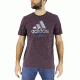 EDO Logo Linear Tee - Mens-Mineral Red-X-Large