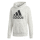 Adidas Terrex Essentials Linear Men's Pull-Over, WHITE MELANGE, 2XL, CE1933-2XL