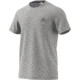 Adidas Terrex Essentials Tech Men's Short Sleeve Tee, Medium Grey Heather/Vista Grey, Extra Large, AZ5137-XL