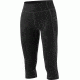 Adidas Terrex High Rise 3/4 Tight - Women's-Black/Black-Small