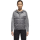 Adidas Terrex Hybrid Hoodie - Womens, Dark Grey Heather, Extra Large, DM1953-XL