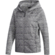 Adidas Terrex Hybrid Hoodie - Womens, Dark Grey Heather, Extra Large, DM1953-XL