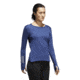 Adidas Terrex Response Women's Long Sleeve Tee Shirt, Noble Indigo, Large, CF2120-L