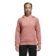 Adidas Terrex Sport 2 Street Women's Pullover Hoodie, Real Coral Mel/Real Coral, Large, CW2303-L